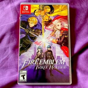 Fire Emblem 3 Houses cartridge and case for Nintendo Switch ⚔️